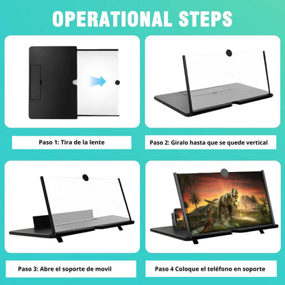 MaxiView™ | Amplificador de Pantalla HD para Móvil