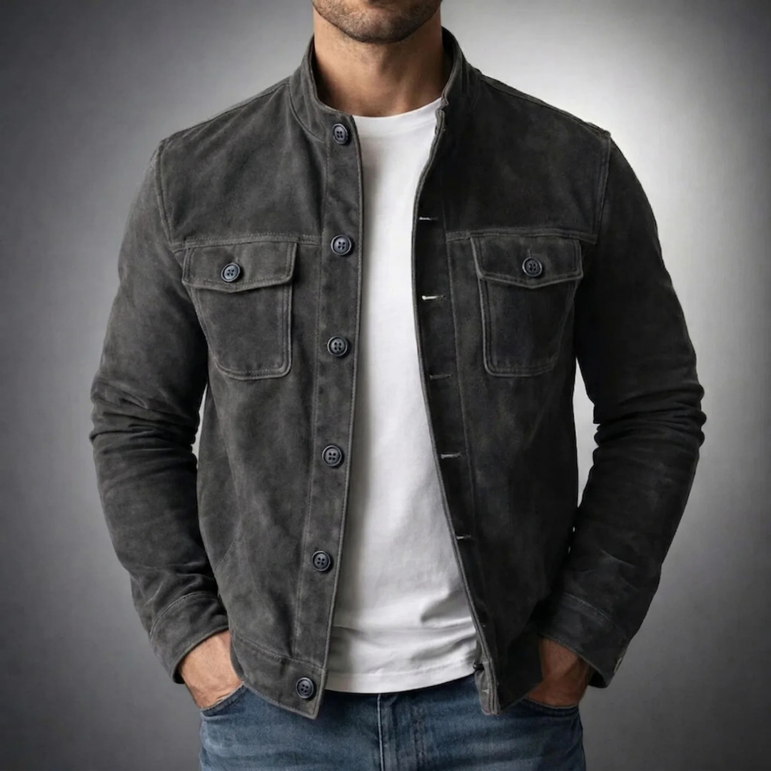 Luca | Elegant Leather Jacket