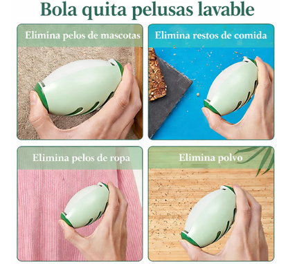 ROVELA CleanRoll · Rodillo quitapelos reutilizable