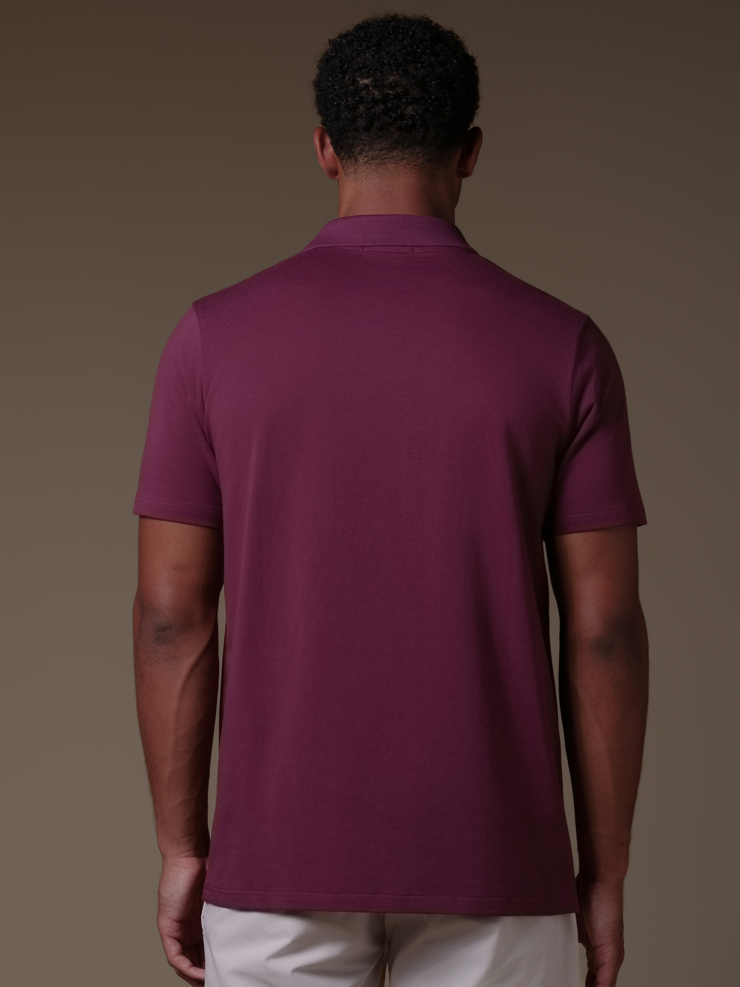 Buttonless Cotton Polo - Rovela