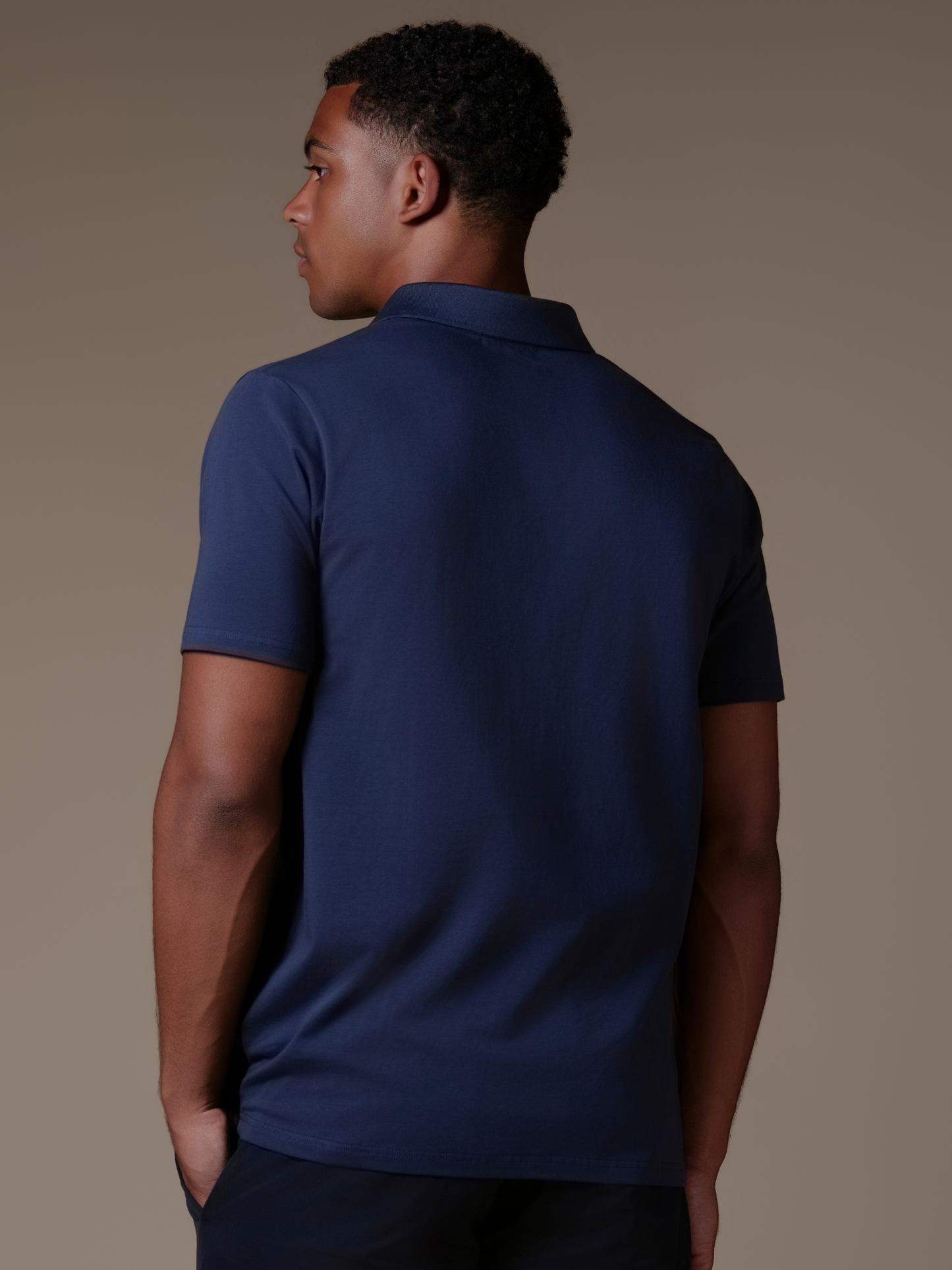 Buttonless Cotton Polo - Rovela