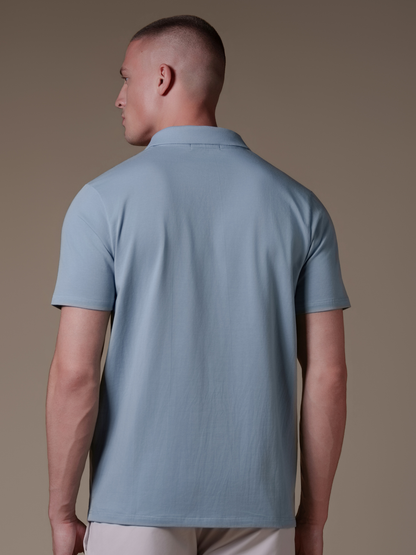 Buttonless Cotton Polo - Rovela
