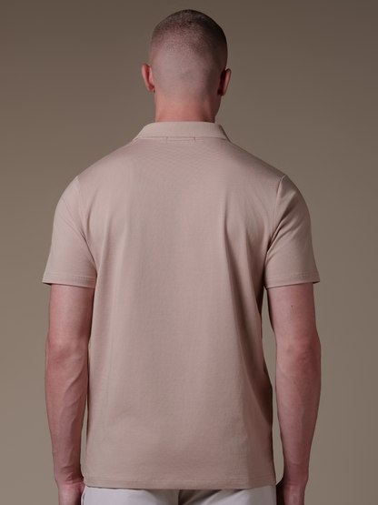 Buttonless Cotton Polo - Rovela
