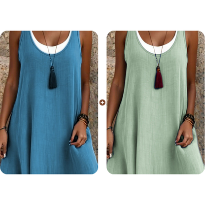 ✨ New! Summer Layered Strapless Dress – 🔥 Now 50% Off
