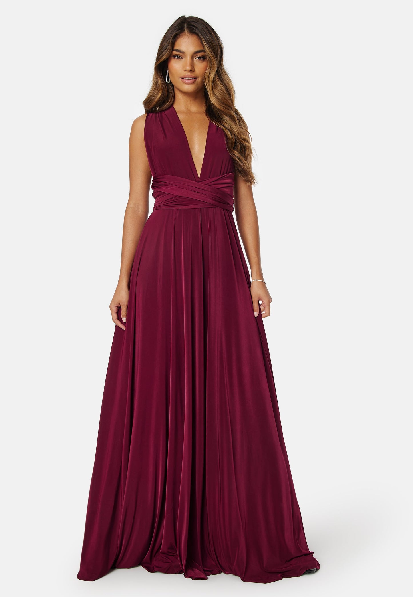 Multi Tie Maxi Dress - Rovela