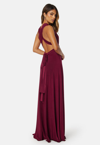 Multi Tie Maxi Dress - Rovela