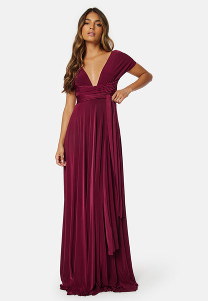 Multi Tie Maxi Dress - Rovela