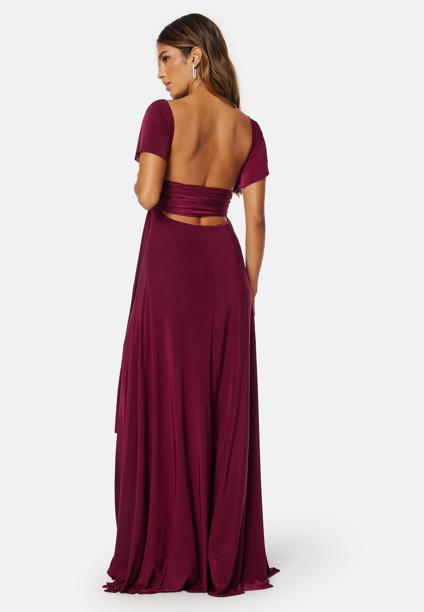 Multi Tie Maxi Dress - Rovela