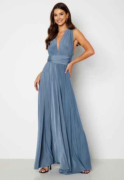 Multi Tie Maxi Dress - Rovela