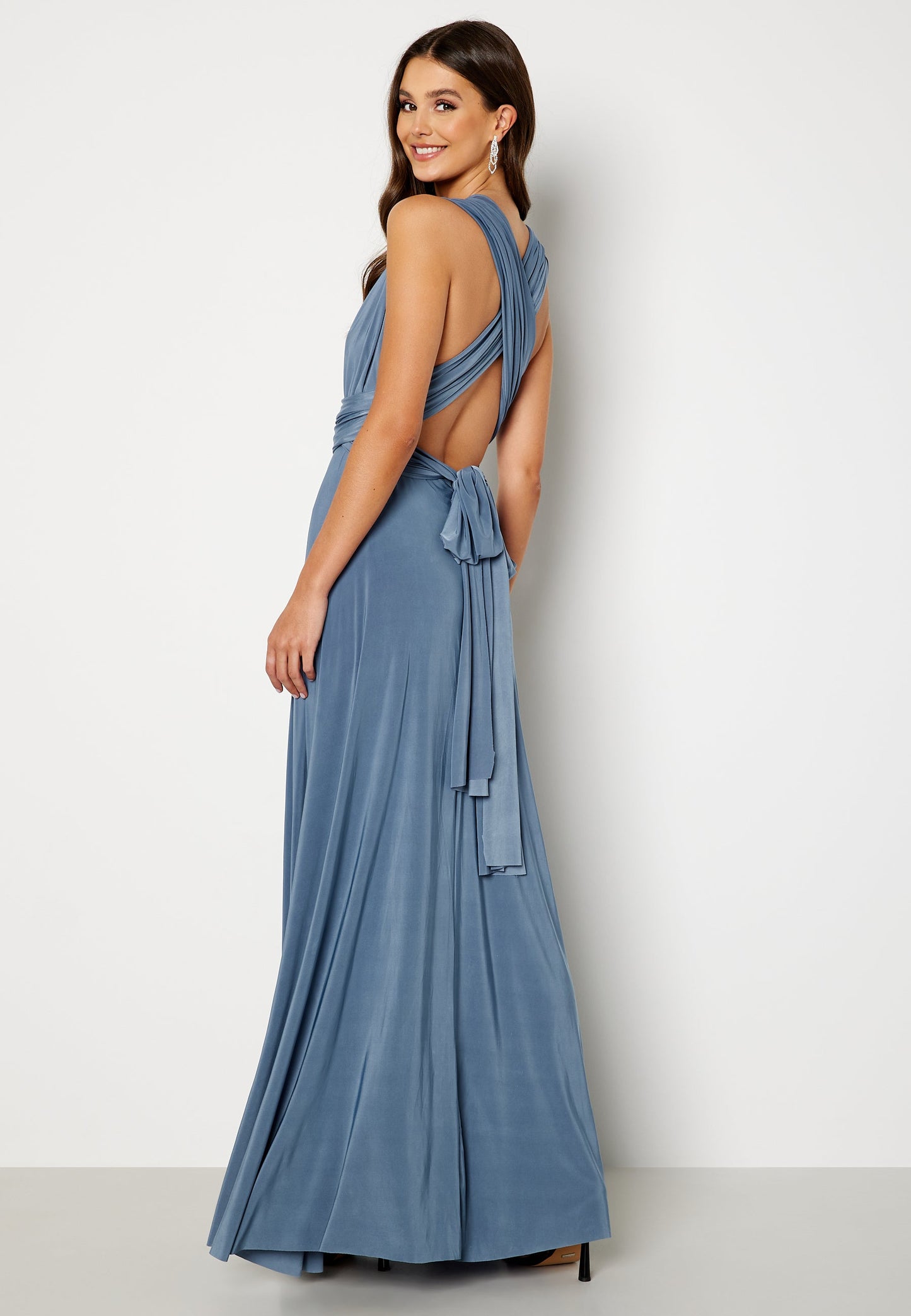 Multi Tie Maxi Dress - Rovela