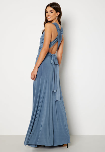 Multi Tie Maxi Dress - Rovela