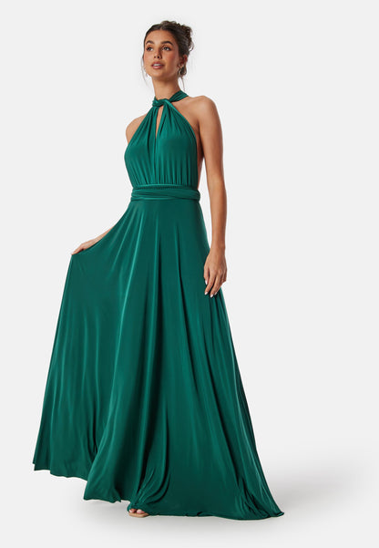 Multi Tie Maxi Dress - Rovela