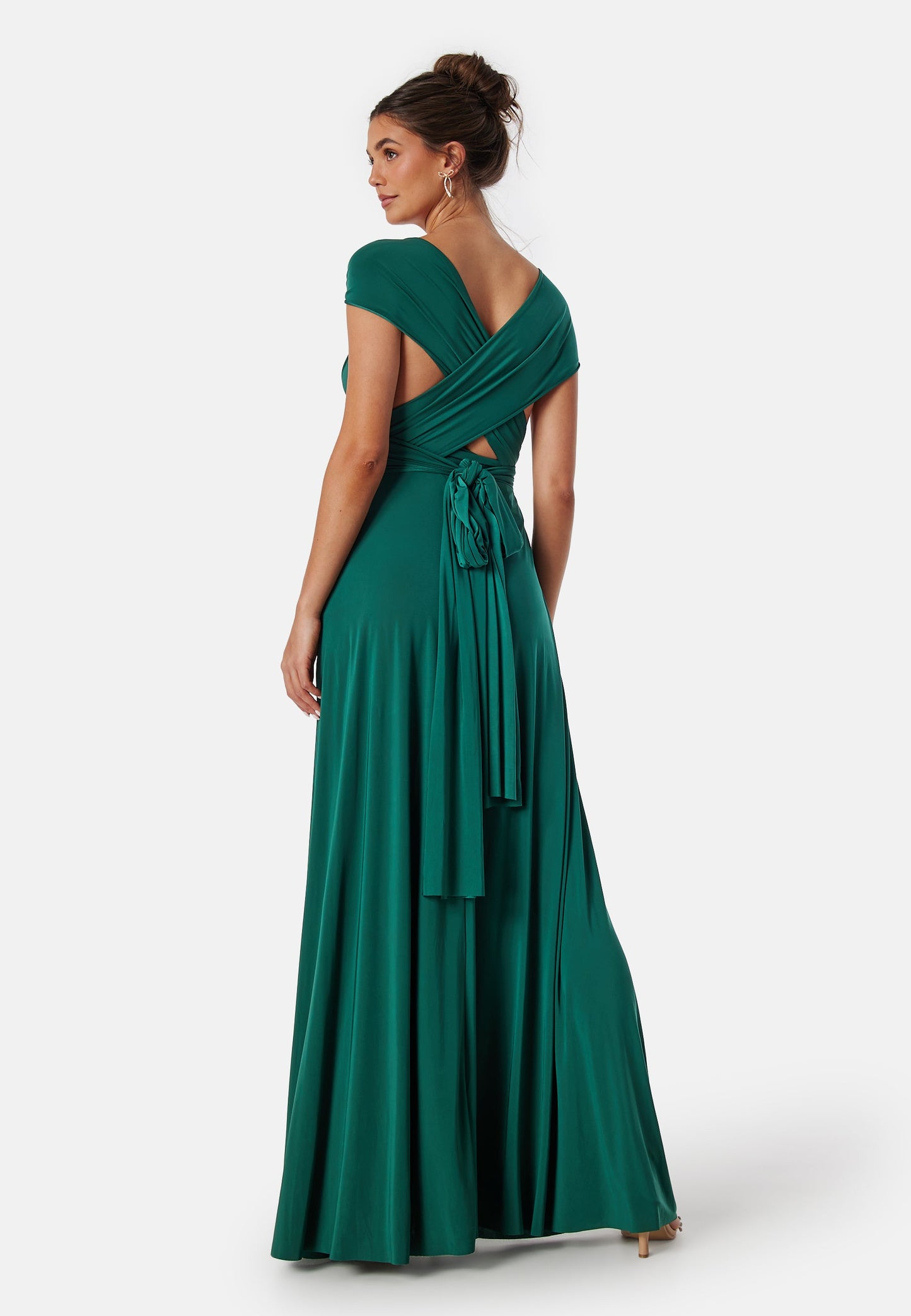 Multi Tie Maxi Dress - Rovela