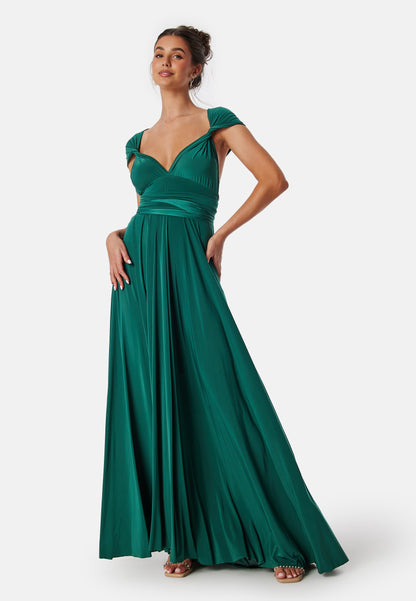 Multi Tie Maxi Dress - Rovela
