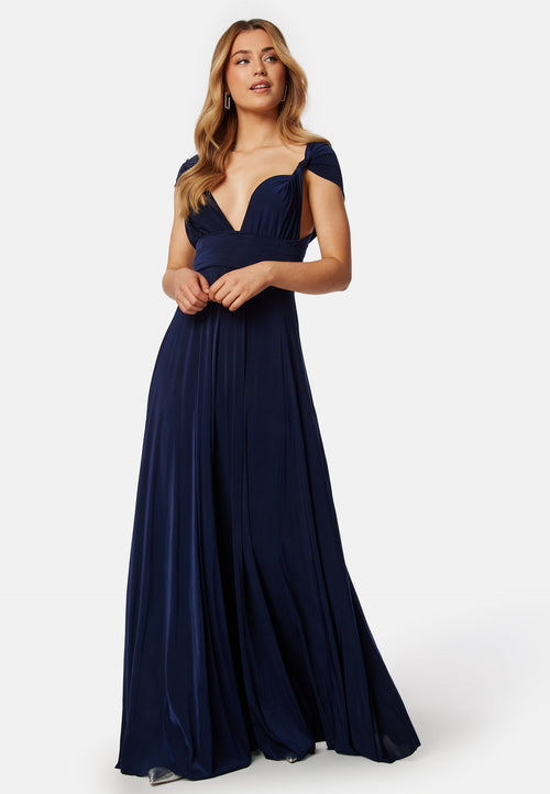 Multi Tie Maxi Dress - Rovela