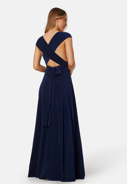 Multi Tie Maxi Dress - Rovela