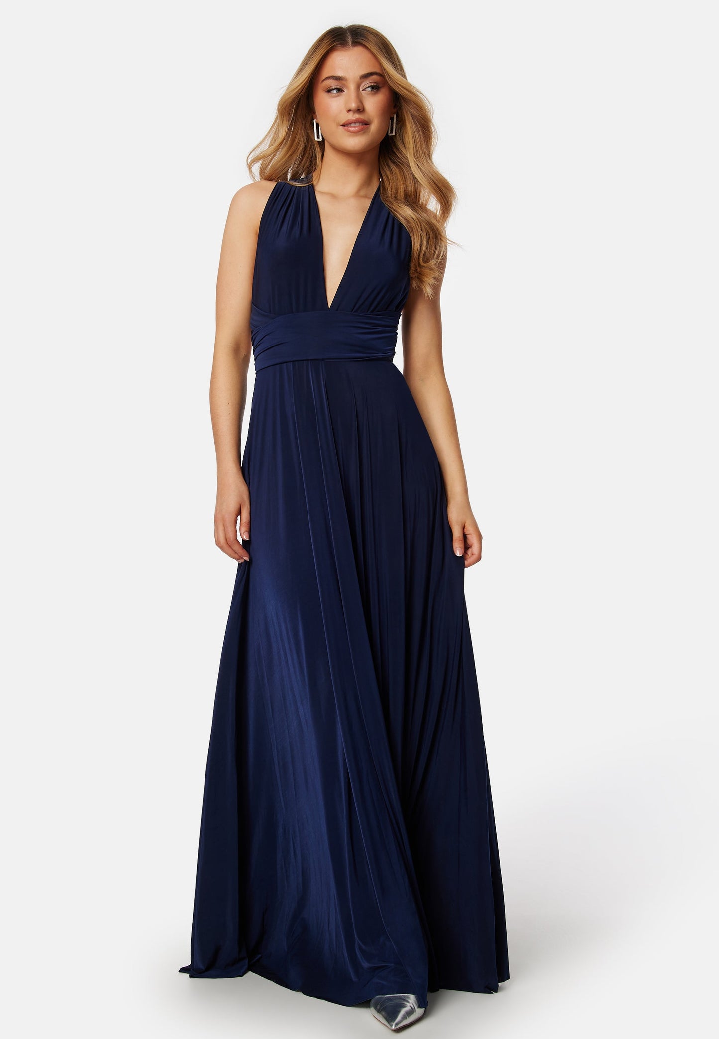 Multi Tie Maxi Dress - Rovela
