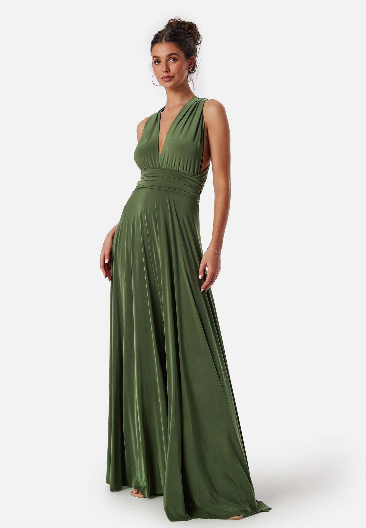 Multi Tie Maxi Dress - Rovela