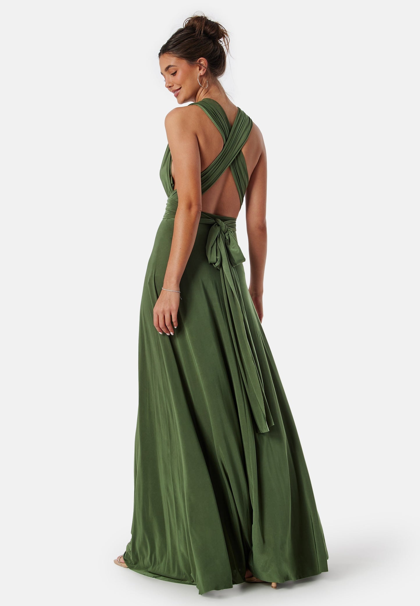 Multi Tie Maxi Dress - Rovela