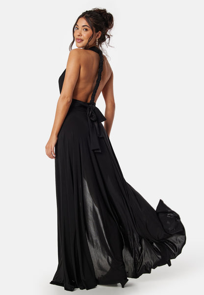 Multi Tie Maxi Dress - Rovela