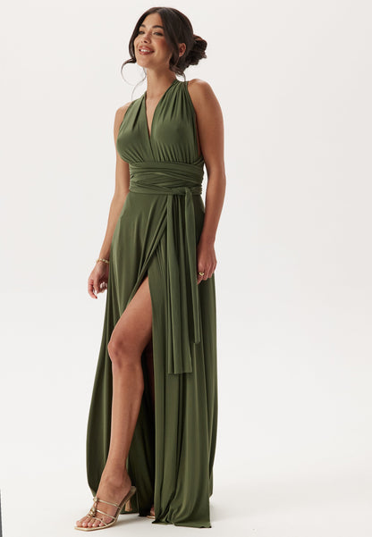 Multi Tie Maxi Dress - Rovela