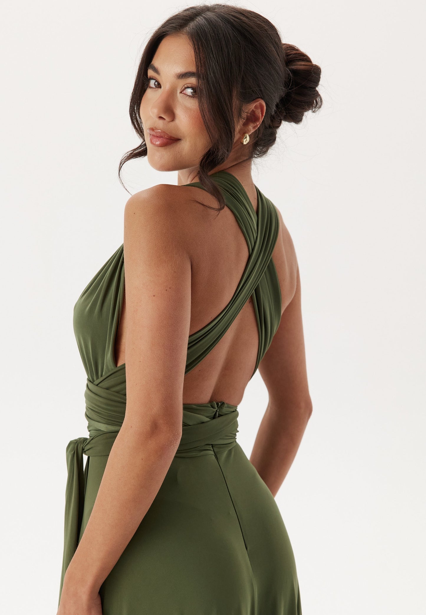 Multi Tie Maxi Dress - Rovela