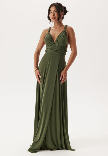 Multi Tie Maxi Dress - Rovela