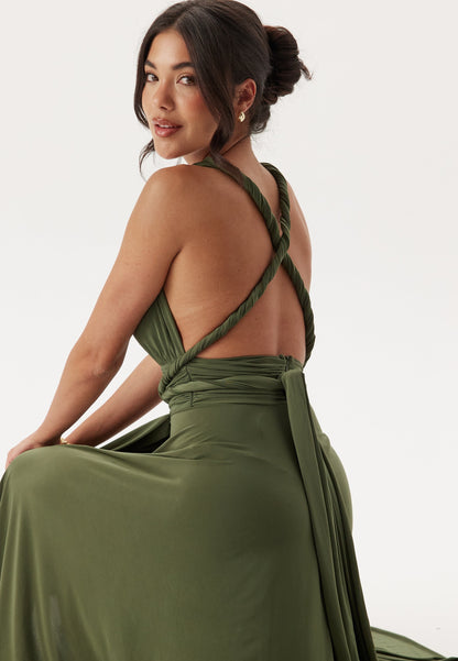 Multi Tie Maxi Dress - Rovela