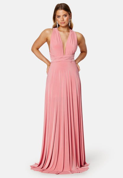 Multi Tie Maxi Dress - Rovela
