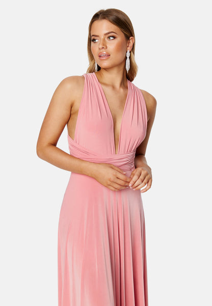 Multi Tie Maxi Dress - Rovela
